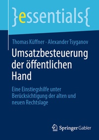 Abbildung von: Umsatzbesteuerung der öffentlichen Hand - Springer Gabler