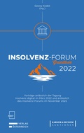 Cover: Insolvenz-Forum 2022 - NWV im Verlag &Ouml;sterreich GmbH