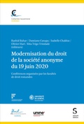 Cover: Modernisation du droit de la soci&eacute;t&eacute; anonyme du 19 juin 2020 - St&auml;mpfli Verlag AG