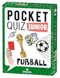 Abbildung von: Pocket Quiz junior Fußball - moses Verlag