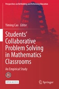 Cover: Students' Collaborative Problem Solving in Mathematics Classrooms - Springer