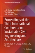 Cover: Proceedings of the Third International Conference on Sustainable Civil Engineering and Architecture - Springer