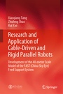Cover: Research and Application of Cable-Driven and Rigid Parallel Robots - Springer