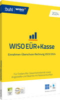 Cover: WISO E&Uuml;R+Kasse 2024 - BUHL-DATA-SERVICE