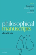 Cover: Philosophical Manuscripts - OUP eBook