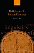 Cover: Definiteness in Balkan Romance - Oxford University Press