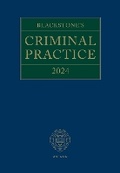 Bild: Blackstone's Criminal Practice 2024 - Oxford University Press