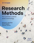 Cover: Research Methods for Criminal Justice and Criminology - Wadsworth Publishing Co Inc