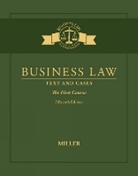 Abbildung von: Business Law - South-Western College Publishing