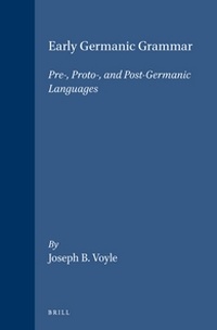 Abbildung von: Early Germanic Grammar - Elsevier