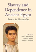 Cover: Slavery and Dependence in Ancient Egypt - Cambridge University Press
