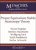 Cover: Proper Equivariant Stable Homotopy Theory - American Mathematical Society