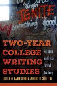 Enlarge image Cover: Two-Year College Writing Studies - University Press of Colorado