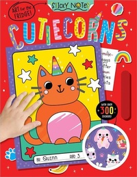 Abbildung von: Sticky Notes Cutiecorns Coloring Book - Make Believe Ideas