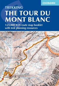 Abbildung von: Tour du Mont Blanc Map Booklet - Cicerone Press