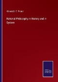 Cover: Rational Philosophy in History and in System - Salzwasser Verlag