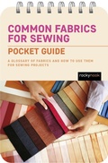 Cover: Common Fabrics for Sewing: Pocket Guide - Rocky Nook