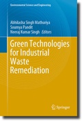 Cover: Green Technologies for Industrial Waste Remediation - Springer