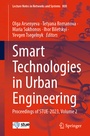 Cover: Smart Technologies in Urban Engineering - Springer