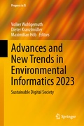 Cover: Advances and New Trends in Environmental Informatics 2023 - Springer