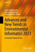 Cover: Advances and New Trends in Environmental Informatics 2023 - Springer