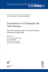 Bild: Zivilverfahren im Kielwasser der StPO-Revision - Stämpfli Verlag AG