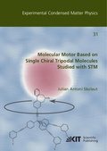 Cover: Molecular Motor Based on Single Chiral Tripodal Molecules Studied with STM - KIT Scientific Publishing