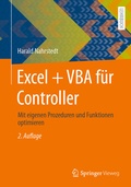 Bild: Excel + VBA f&uuml;r Controller - Springer Vieweg
