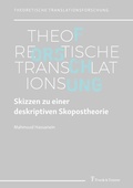 Cover: Skizzen zu einer deskriptiven Skopostheorie - Frank & Timme
