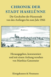 Abbildung von: Chronik der Stadt Haselünne - Königshausen & Neumann