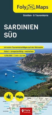 Abbildung von: FolyMaps Sardinien Süd - TVV Touristik-Verlag GmbH