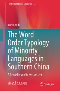 Abbildung von: The Word Order Typology of Minority Languages in Southern China - Springer