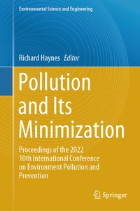 Enlarge image Cover: Pollution and Its Minimization - Springer