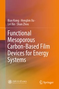 Cover: Functional Mesoporous Carbon-Based Film Devices for Energy Systems - Springer