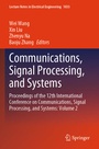 Cover: Communications, Signal Processing, and Systems - Springer