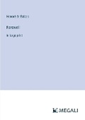 Cover: Farewell - Megali Verlag