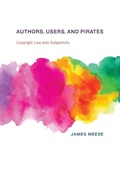 Cover: Authors, Users, and Pirates - MIT Press