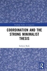 Abbildung von: Coordination and the Strong Minimalist Thesis - Taylor & Francis