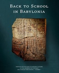 Cover: Back to School in Babylonia - Institute for the Study of Ancient Cultures