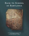 Cover: Back to School in Babylonia - Institute for the Study of Ancient Cultures