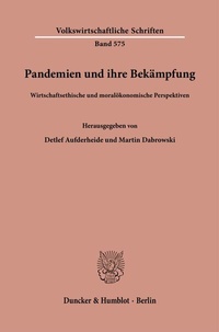 Abbildung von: Pandemien und ihre Bekämpfung. - Duncker & Humblot