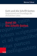 Cover: Gott und die Schrift Gottes - Vandenhoeck & Ruprecht