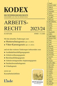 Abbildung von: KODEX Arbeitsrecht 2023/24 - Linde