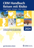 Cover: CRM Handbuch Reisen mit Risiko 2024 - CRM Centrum f&uuml;r Reisemedizin GmbH
