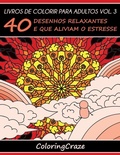 Cover: Livros de colorir para adultos vol. 3 - Coloringcraze.com