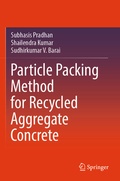 Cover: Particle Packing Method for Recycled Aggregate Concrete - Springer