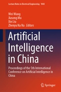 Cover: Artificial Intelligence in China - Springer