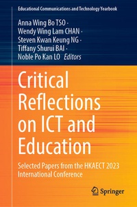 Enlarge image Cover: Critical Reflections on ICT and Education - Springer