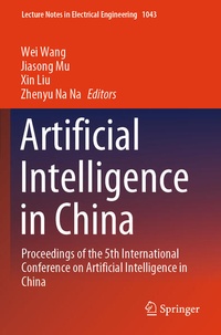 Enlarge image Cover: Artificial Intelligence in China - Springer