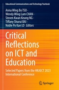 Cover: Critical Reflections on ICT and Education - Springer